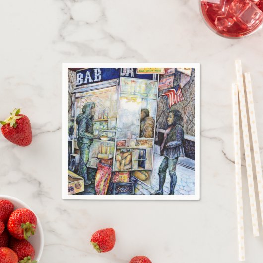 Serviette En Papier Dans l'amour avec les problèmes, et dans les probl (En situation)