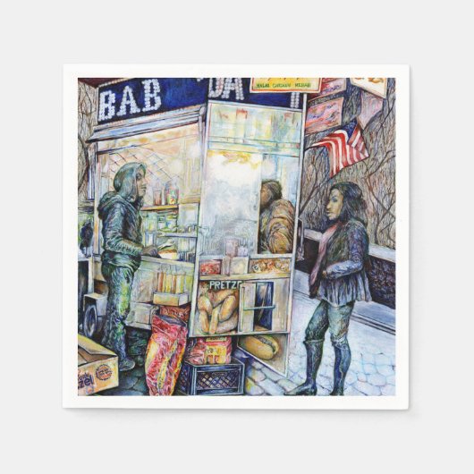 Serviette En Papier Dans l'amour avec les problèmes, et dans les probl (Devant)