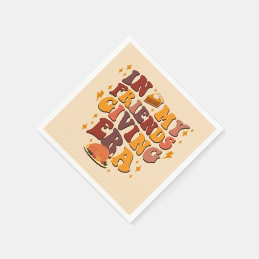 Serviette En Papier Dans Mon Époque D'Action D'Ami (Coin)