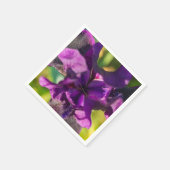 Serviette En Papier Dans un iris (Coin)