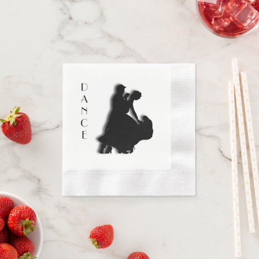 Serviette En Papier Danse (En situation)