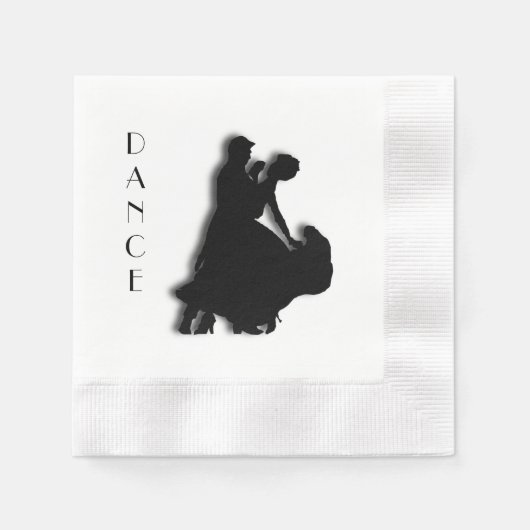 Serviette En Papier Danse (Devant)