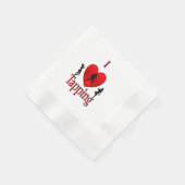 Serviette En Papier Danse I Heart Tap (Coin)