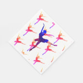 Serviette En Papier Danseur de ballet (Coin)