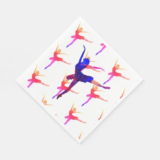 Serviette En Papier Danseur de ballet (Coin)