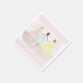 Serviette En Papier Danseurs de ballet de pointe (Coin)