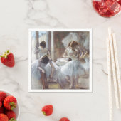Serviette En Papier Danseurs Edgar Degas (En situation)