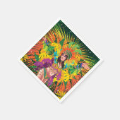 Serviette En Papier Danseuse du Carnaval de Rio (Coin)