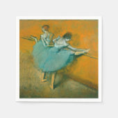 Serviette En Papier Danseuses au Bar Ballet (Devant)