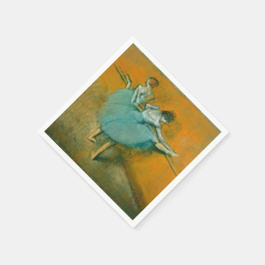 Serviette En Papier Danseuses au Bar Ballet (Coin)