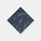 Serviette En Papier Dark Angel Wings Gothique Glam Chic Party (Coin)