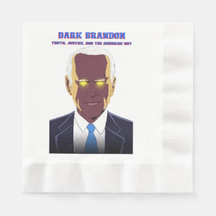 Serviette En Papier Dark Brandon