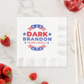 Serviette En Papier Dark Brandon (En situation)