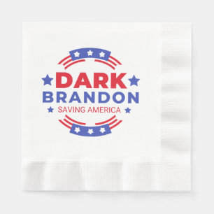 Serviette En Papier Dark Brandon