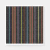 Serviette En Papier Dark Stripes (Devant)