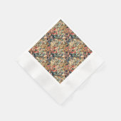 Serviette en papier d'art abstrait (Coin)