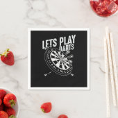 Serviette En Papier Dart Thrower Darts Thrower Jeu de Pub (En situation)