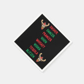 Serviette En Papier Dasher Dancer (Coin)
