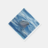 Serviette En Papier Dauphin (Coin)
