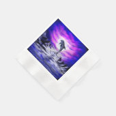Serviette En Papier Dauphin clair de lune (Coin)