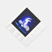 Serviette En Papier Dauphin souriant (Coin)