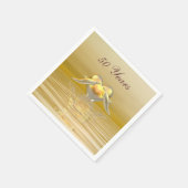 Serviette En Papier Dauphins et Coeur du Golden Anniversaire (Coin)