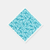 Serviette En Papier Dauphins mignons (Coin)