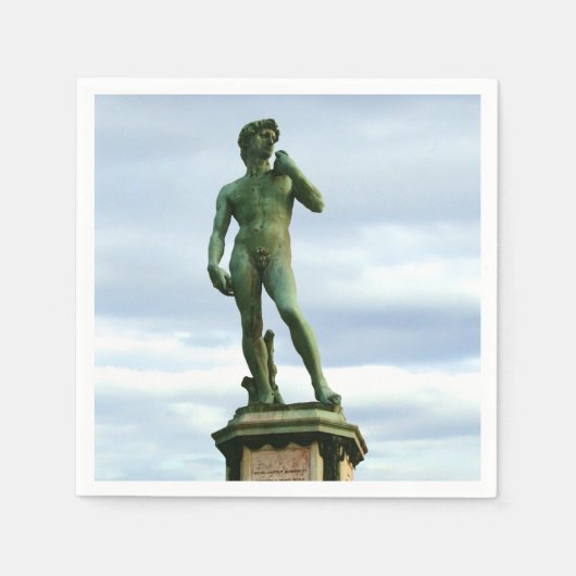 Serviette En Papier David 2 de Michel-Ange (Devant)