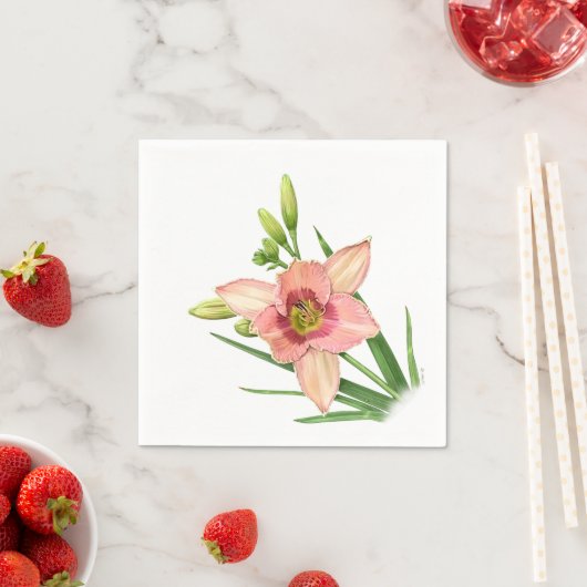 Serviette En Papier Daylily - Svengali (En situation)
