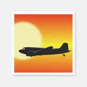 Serviette En Papier DC-3 sonde sun.