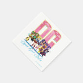 Serviette En Papier DC Super Hero Girls Lineup (Coin)