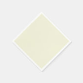 Serviette en papier de cocktail standard beige (Coin)