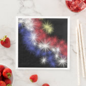 Serviette en papier de feux d'artifice de Moe (En situation)