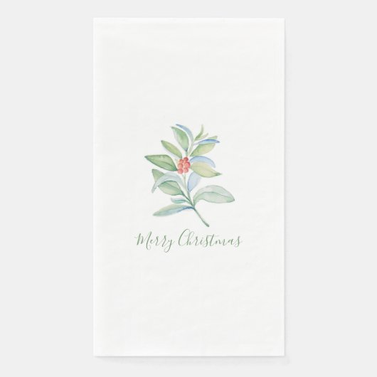 Serviette en papier de Noël (Devant)