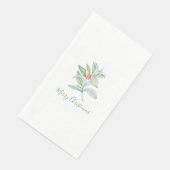 Serviette en papier de Noël (Coin)