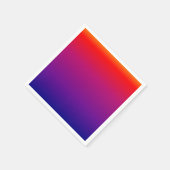 Serviette En Papier Début du coucher du soleil (Coin)