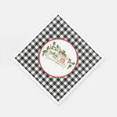 Serviette En Papier December Twenty Fifth Paper Napkins (Coin)