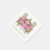 Serviette En Papier Décisions de Versement & Fête de Mahjong Préparée (Coin)