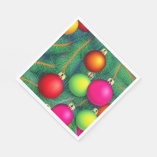 Serviette En Papier Deck the Halls (Coin)