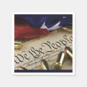 Serviette En Papier Déclaration d'indépendance (Devant)