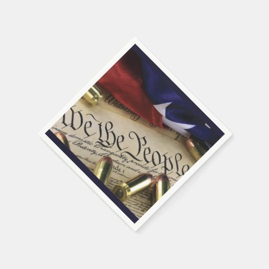 Serviette En Papier Déclaration d'indépendance (Coin)