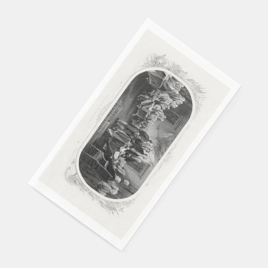 Serviette En Papier Déclaration d'indépendance : Projet de loi de 2 $, (Coin)