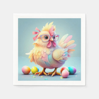 SERVIETTE EN PAPIER " DÉCLARATION EGGSTRAORDINAIRE "