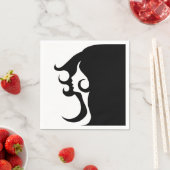 Serviette En Papier Deco mod woman (En situation)