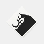 Serviette En Papier Deco mod woman (Coin)