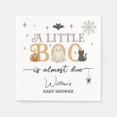 Serviette En Papier Décor Baby shower Halloween (Devant)