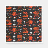 Serviette En Papier Décor camping Caravan (Devant)