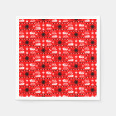 Serviette En Papier Décor camping Caravan (Devant)