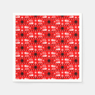 Serviette En Papier Décor camping Caravan