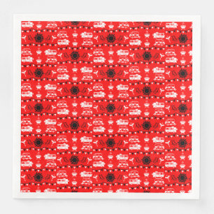 Serviette En Papier Décor camping Caravan